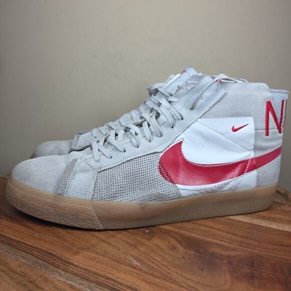 Nike SB Zoom Blazer Premium Deconstructed Barcelona Men Size 14 Shoes FD5113-100 - Picture 2 of 9